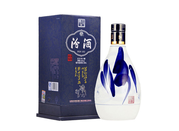 营口回收青花汾酒30年杏花村汾30三十年汾酒青花瓷