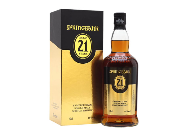 营口SpringBank云顶21年威士忌回收苏格兰单一麦芽威士忌700ml进口洋酒收购