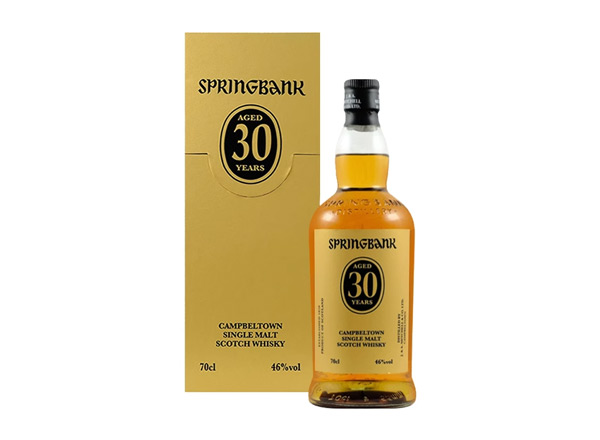 营口Springbank回收云顶30年威士忌苏格兰坎贝尔镇单一麦芽威士忌洋酒700ml礼盒