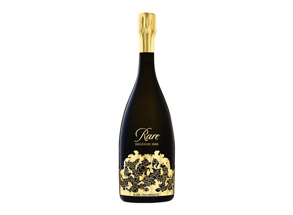 营口白雪稀露香槟回收稀露黑钻年份香槟经典款Rare Brut