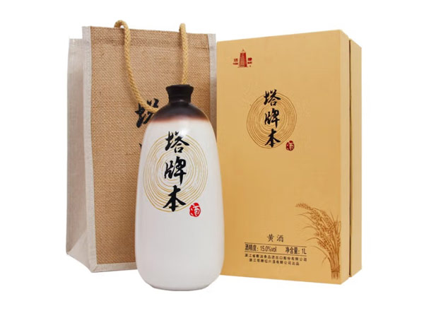 营口塔牌黄酒回收塔牌本酒500ml/1000ml绍兴黄酒花雕酒礼盒